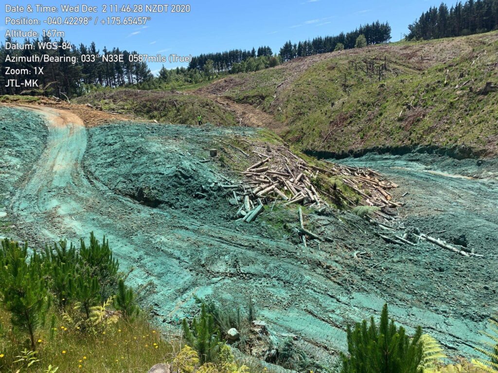 Aerial Seeding for areas that are difficult to access