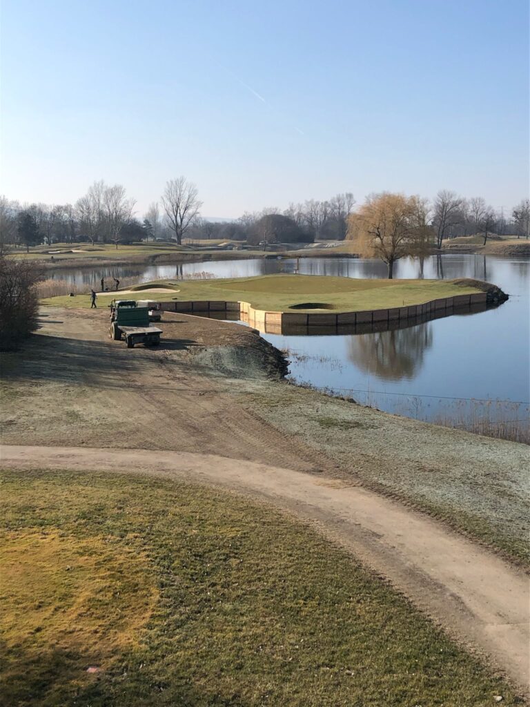Golf course Sports field Turf renovation