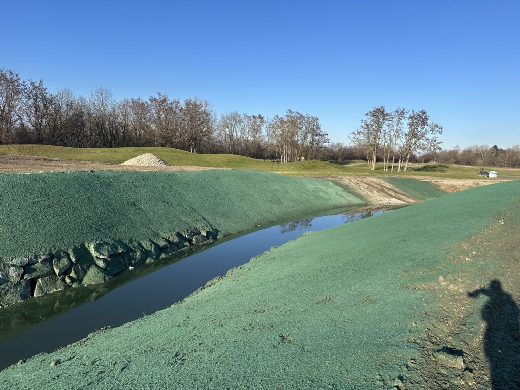 Hydraulically Applied Erosion Control